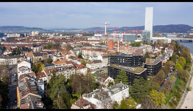 Der klimafreundliche Wärmeverbund im Basler Wettsteinquartier als Teil der Energiewende. (Foto: IWB)