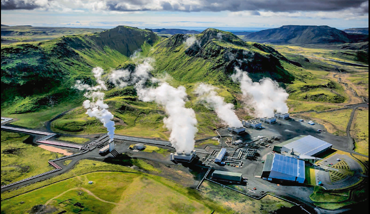 Geothermiekraftwerk Hellisheiði in Island.   (©Sigrg/Wikimedia Commons)