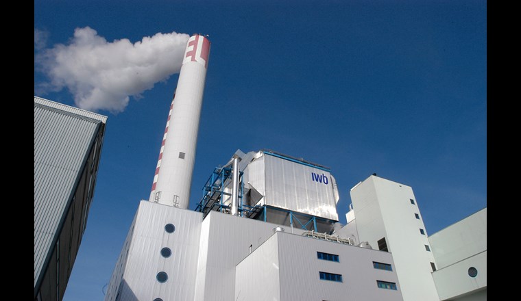 Kehrrichtverwertungsanlage Basel (Foto: IWB, Mathias Leemann)