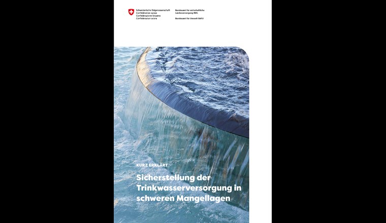 Die Broschüre ist eine gemeinsame Publikation von BWL und BAFU.