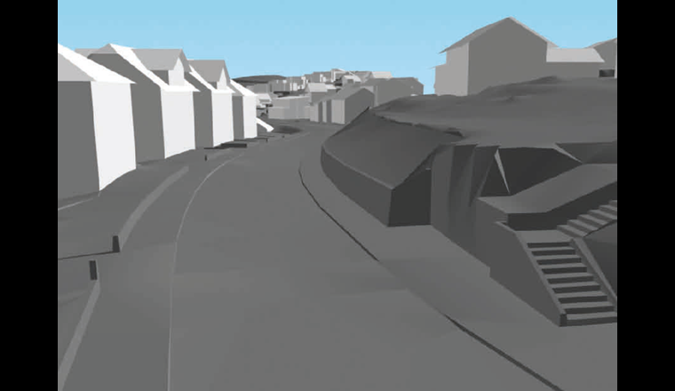 Bestandesmodell Oberfläche (© B3 Brühwiler AG)