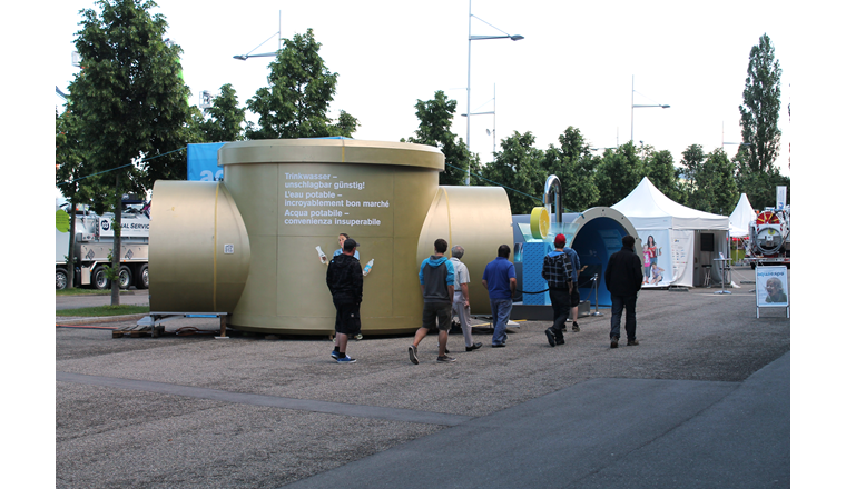 Die Messe "Suisse Public" in vergangenen Jahren.