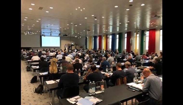 Seminarraum im Hotel Arte, Olten. Die Vorträge fanden mit Französischer Simultanübersetzung statt. (© SVGW)