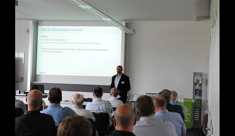 Vorstellung digitaler Tools aus dem Bereich Bildung (© SVGW)