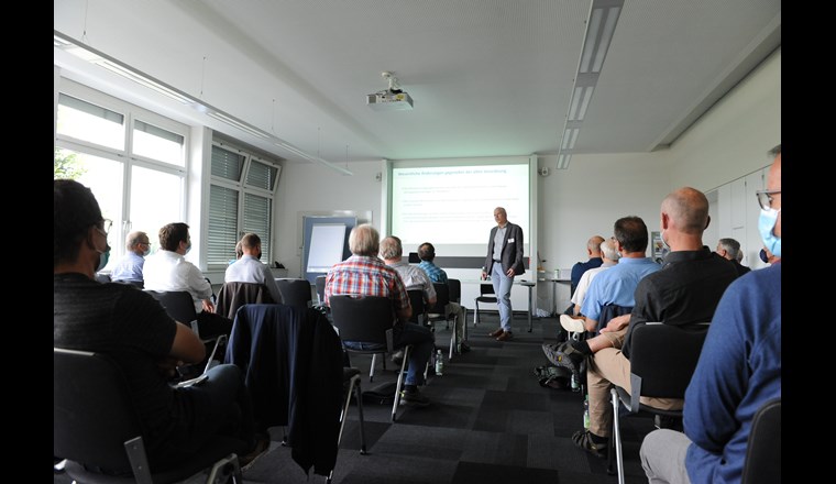 Präsentation aus dem Fachbereich Wasser (© SVGW)