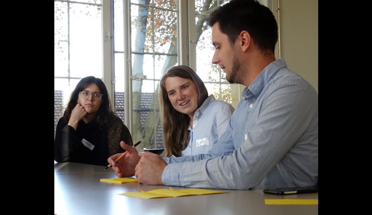 Angeregte Diskussionen im Workshop
(c) Paul Sicher, VSA