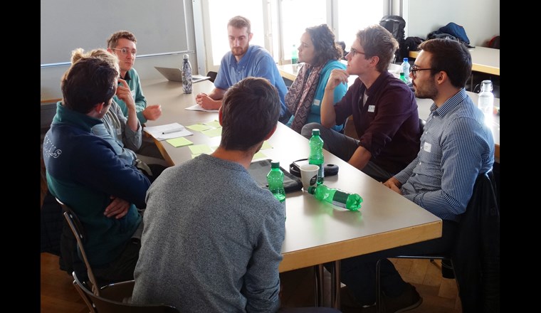 Angeregte Diskussionen im Workshop
(c) Paul Sicher, VSA