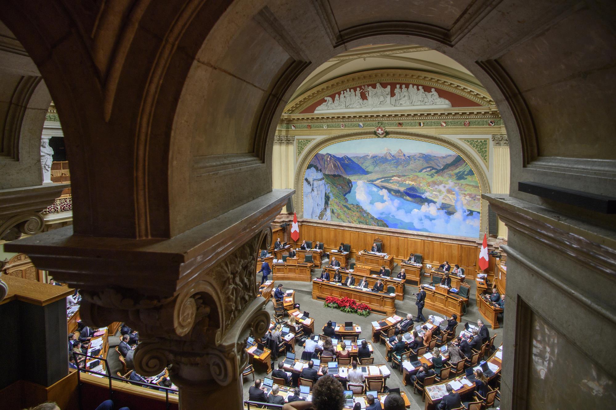Nationalratssaal. (c) parlament.ch
