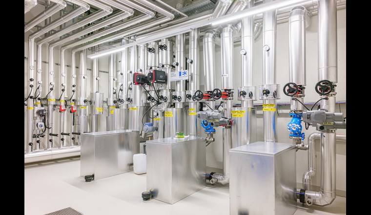 Dank der Wärmerückgewinnung muss das Gebäude nicht zusätzlich beheizt werden.